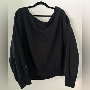 Fabletics Year Round Terry Off Shoulder Sweatshirt Size XXL-1X